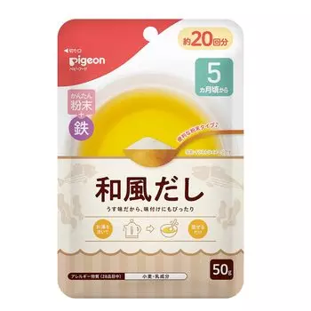 Детское питание Pigeon Freeze Dry Easy Powder Iron Japanese Style Dashi 50 г +