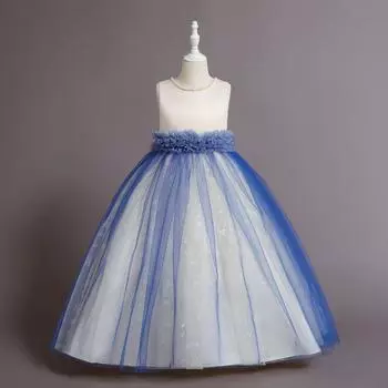 Детское платье принцессы для девочек Pengpeng, платье для шоу на день рождения 120cm