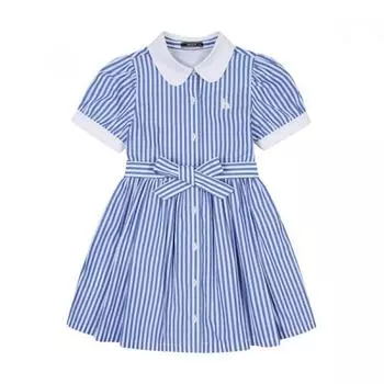 Детское платье в полоску Hedges Hum11nj71m Sb 130