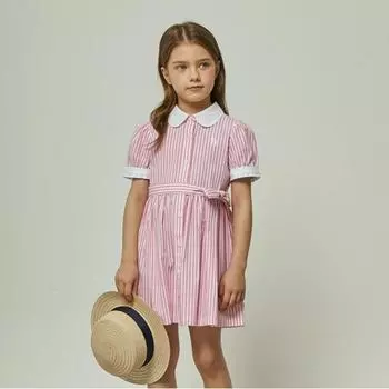 Детское платье в полоску Hedges Hum11nj71m Pk 120