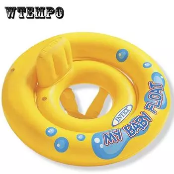 Детское плавательное средство Time Baby Float, круг для плавания, детский стульчик для бассейна со спинкой