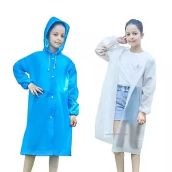 Детское пончо от дождя, одноразовое дорожное дождевик, пальто, аксессуары для походов на открытом воздухе, детский плащ, детская непромокаемая одежда розовый