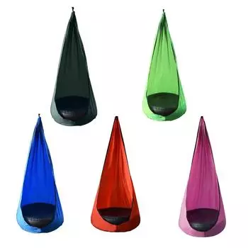 Детское портативное крытое садовое кресло-качалка с надувной подушкой