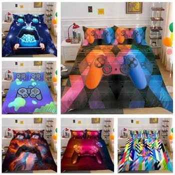 Детское постельное белье с игровой мышкой, одеяло и наволочка для спальни, постельное белье, комплект односпальной/двуспальной кровати, полноразмерное украшение для дома Baby 100x135cm