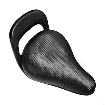 Детское седло для велосипеда из искусственной кожи, удобное с ручкой для большинства детских велосипедов для мальчиков