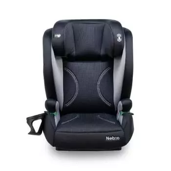 Детское сиденье Nebio Junior Может быть переключено в режим бустера. Двухступенчатый переключатель наклона. Совместимо с R129. Легкое и простое в использовании. Специальный тип крепления ремня безопасности.