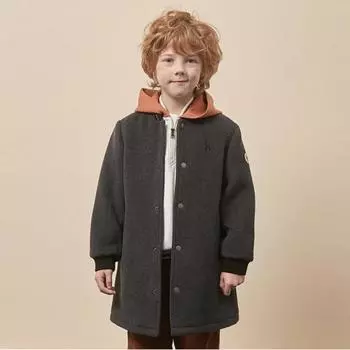 Детское утепленное пальто Hazzys, серое Htw11cc04m Gy 110