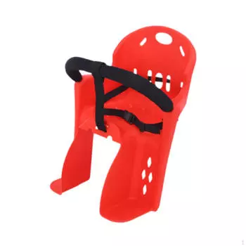 Детское велосипедное сиденье для большинства велосипедов с поручнем, переносное крепление сзади, детское, красное красный