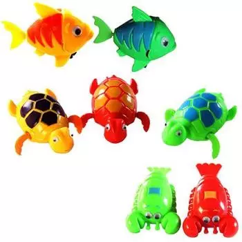 Детское весло для мытья ванны, игрушка для купания, заводные игрушки с животными, рождественский подарок для детей