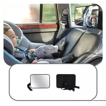 Детское зеркало на заднем сиденье автомобиля, регулируемое широкоугольное сиденье, безопасное зеркало заднего вида, автомобильное внутреннее зеркало для ребенка/детей