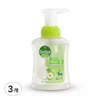 Dettol Пенящееся антибактериальное средство для мытья рук Apple Blossom основной продукт, 250 мл, 3 шт.