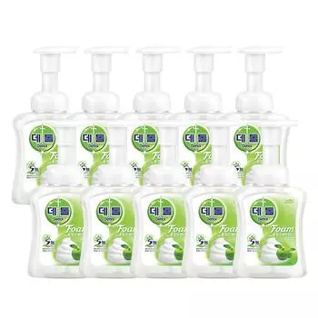 Dettol Пенящееся мыло для рук Apple Blossom, 250 мл, 10 шт.