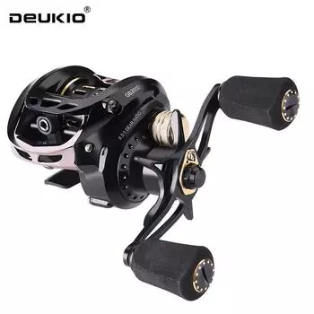 DEUKIO Новая рыболовная катушка GB2000 Bait 5 кг максимальное сопротивление 6+1BB подшипник 6.5:1 Передаточное отношение рыболовная катушка приманка легкая катушка для ловли воды Champaign-Right