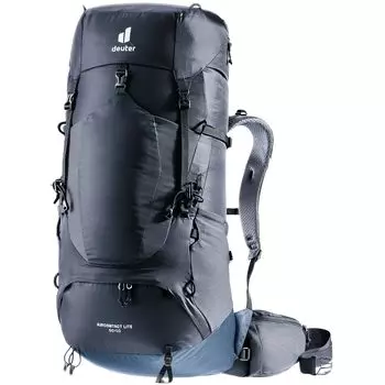 [Deuter] Mountaineering Backpack AirContact Lite 50+10 Black D3340323-7319 2023 Model Men s Black x Marine