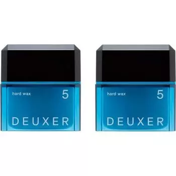 DEUXER Hard Wax 5 (Set of 2) Hair Wax Floral Berry