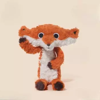 Deva Fox плюшевая игрушка смешная кукла кукла кукла подушка для сна 40cm
