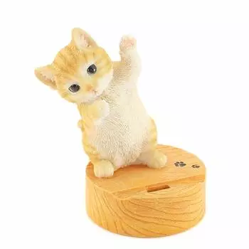 Devalier ca218y Cat Tea Смартфон Смартфон Смартфон Идеальный Подарок [Подлинный Продукт] Статуэтка, Тигр, Подставка, Подарок,