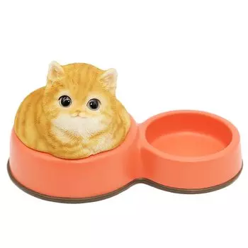 Devalier ca241y Cat Tea Accessories Изготовлен из идеального подарочного чая [Оригинальный продукт] Фигурка, тигр, держатель, смола, подарок, (Кормушка, Тигр)