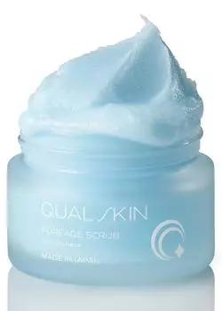 разработано Cosmetic QUAL SKIN Purege Скраб Ультрамелкий скраб Гель для умывания Магний Ретинол Витамин Удаление черных точек Поры Грязь По уходу за порами Очищение пор
