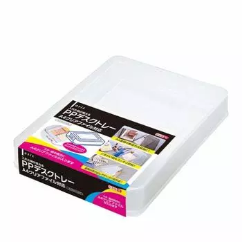 Devika desk tray A4 clear file compatible clear 044150