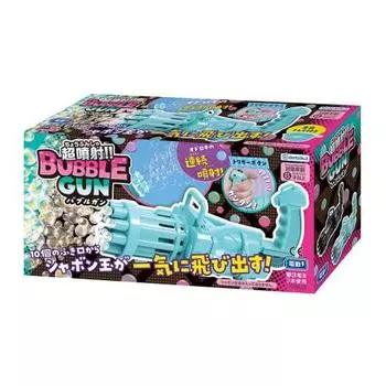 Devika Soap Bubbles Super Injection!! Bubble Gun Light Blue 113333