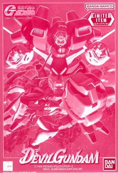 Devil Gundam Mobile Fighter G Gundam [Ограничено событием] 1/144 [Прозрачный цвет]