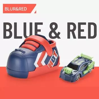 Devouring Ejection Running Shoes Children S Small Toy Car Set, One-Click Press To Launch Inertia Car Toy