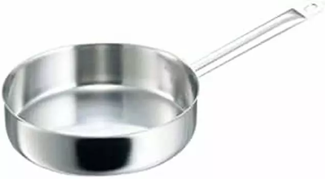 Devyer Inox triple bottom shallow pot one-handed (without lid) 3467-28