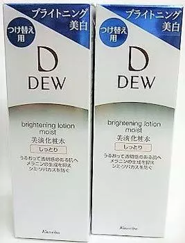 DEW Brightening Lotion Moist Replacement 150 мл x 2 [Набор 2]