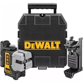 DeWalt 3-линейный красный лазерный уровень горизонтальный красный DW089K