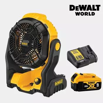 Dewalt Charging Wireless Fan Camping Han River Picnic Зарядное устройство DCE512N в комплекте