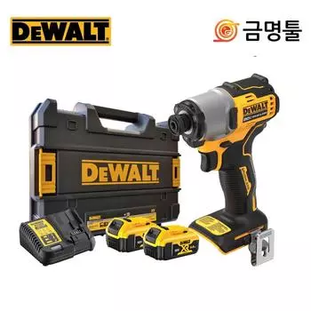 DeWalt DCF840P2T Ударная зарядная отвертка 20 В, 5,0 Ач, 2 шт., BL, крутящий момент двигателя 192 Нм