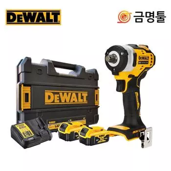 DeWalt DCF911P2T Ударный гайковерт для зарядки 20 В 5,0 Ач 1 2 дюйма BL Двигатель Крутящий момент 542 Нм Сборка и разборка шин