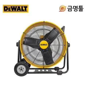 DeWalt DXF2410 Промышленный циркулятор 24 дюйма 1 6 лошадиных сил 3-ступенчатый контроль скорости ветра Вентилятор с вращением на 360 градусов Циркуляция воздуха на заводе в тренажерном зале
