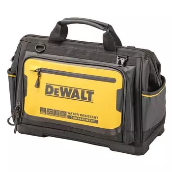 DEWALT Широкая открытая сумка Водоотталкивающий пылеотталкивающий прочный чехол для хранения инструментов Ящик для хранения инструментов Сумка для инструментов Сумка для самостоятельного хранения DWST60103-1
