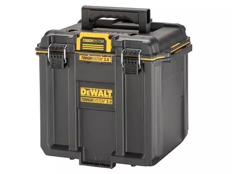 DEWALT Tough System Storage Box Standard BOX Ящик для инструментов половинного размера, кейс для хранения, ящик для инструментов IP65, пыле- и влагозащищенный, наружный 2.0 DWST08035-1