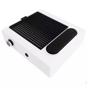 DEWEL Nail Dust Настольный пылесос для ногтей Регулируемое поглощение 80 Вт Сильное поглощение Вращение 4500 об/мин Может защитить ваш В комплекте с В комплекте с