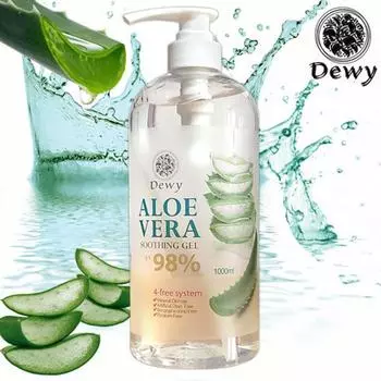 Dewey Aloe Vera Soothing Gel 98%, 1000ml, 1 unit
