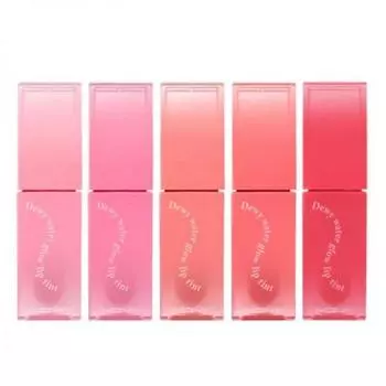 Dewey Water Glow Lip Tint Glow Tint 3,5 г / Water Glow Tint 5 видов, 03 Peach Dew, 3,5 г, 1 шт.