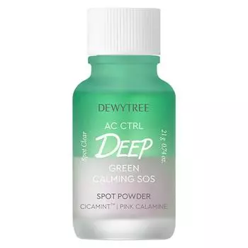 Deweytree AC Control Deep Green Успокаивающая точечная пудра SOS, 21 г, 1 шт.