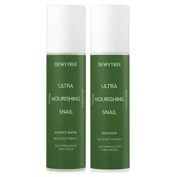 Deweytree [Deweytree] Snail Cream Skin Lotion 1+1 / Snail Cream Snail Basic Line 1+1, {AB4} Snail Skin + Lotion, 2 шт.