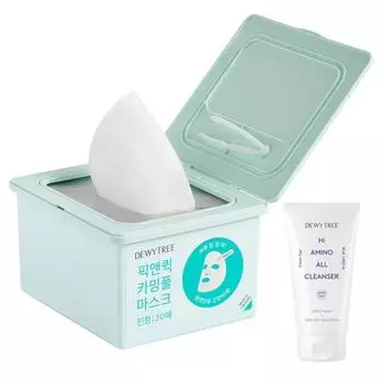 Deweytree Special Pick&Quick Removable Mask Calming Full + Hyamino Foam 50 мл, 1 набор