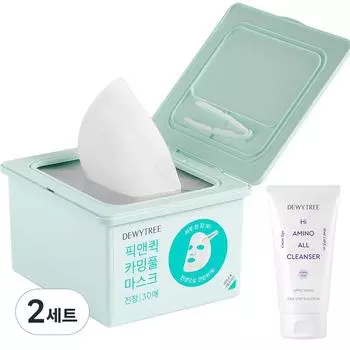 Deweytree Special Pick&Quick Removable Mask Calming Full + Hyamino Foam 50 мл, 2 набора