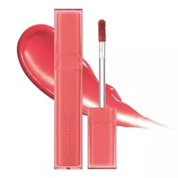 Dewful Water Tint In Coral a shiny tint [Genuine] rom&nd #1 5g, subtle,