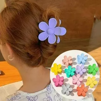 Заколки для волос с цветочным рисунком для девочек, милые аксессуары для волос, красивые заколки для волос, детские заколки для волос, головной убор розы красного