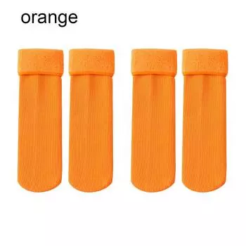 Девочки Свободный размер Повседневные утолщенные детские домашние носки для сна Теплые носки для снега Бархатные