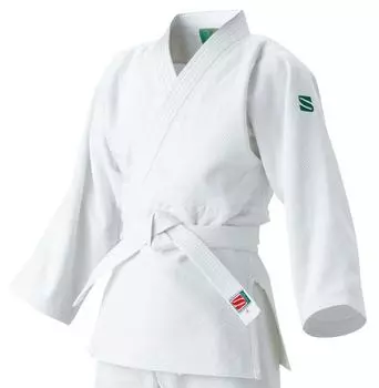 Девять Сакура JSY Стандартный размер Ямато Нишики Дзюдо Ги Только топ S1 Размер JSYCS1 белый