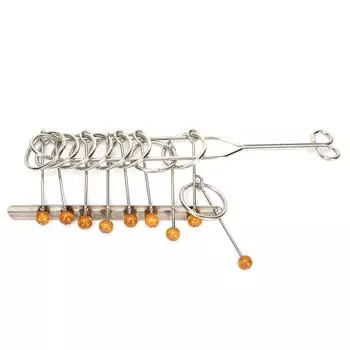 Девять звеньев, разблокировка, блокировка, игра, интеллектуальная разблокировка, распутывание, головоломка, игрушка 22 см