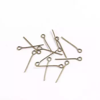 Девятисимвольная игла Т-образная игла 9-символьная игла игла-шарик серьги-подвески ожерелье-подвеска девятисимвольная игла DIY аксессуары 14mm 100 pcs