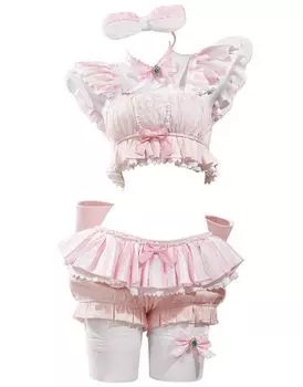 Девушка Магия Аниме Игра Ангел Стиль Принцесса Пижама Домашняя Одежда Костюм Комплект Милый Мо Косплей Костюм Косплей Трансформация Маскировка Фотография Призрак